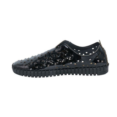 Eric Michael Inez Women’s Leather Platform Slip-On