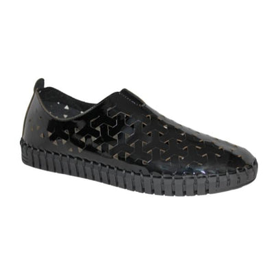 Eric Michael Inez Women’s Leather Platform Slip-On