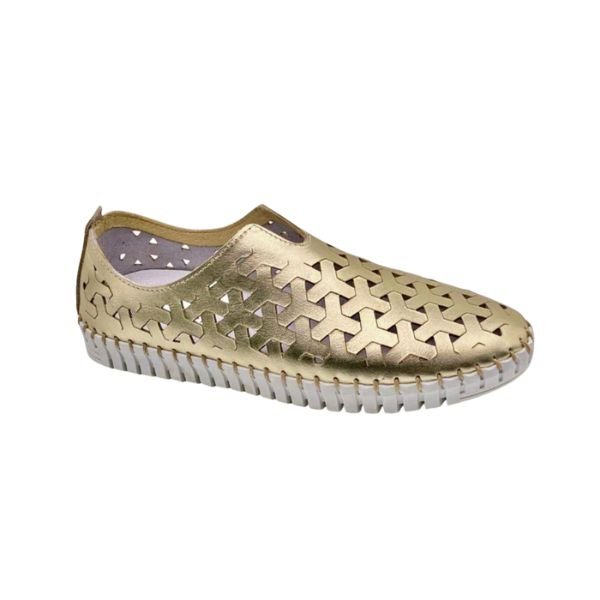 Eric Michael Inez Women’s Leather Platform Slip-On
