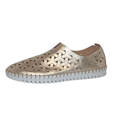 Eric Michael Inez Women’s Leather Platform Slip-On