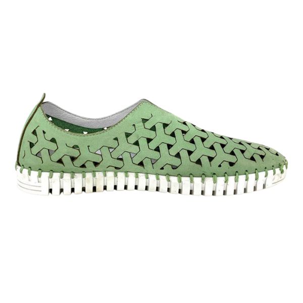 Eric Michael Inez Women’s Leather Platform Slip-On
