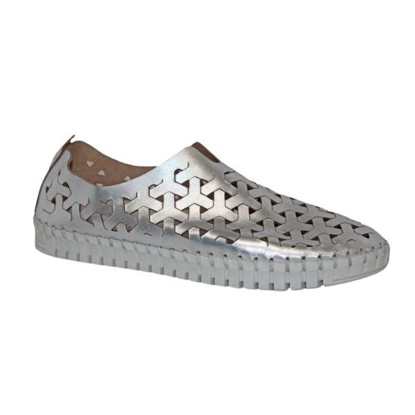 Eric Michael Inez Women’s Leather Platform Slip-On