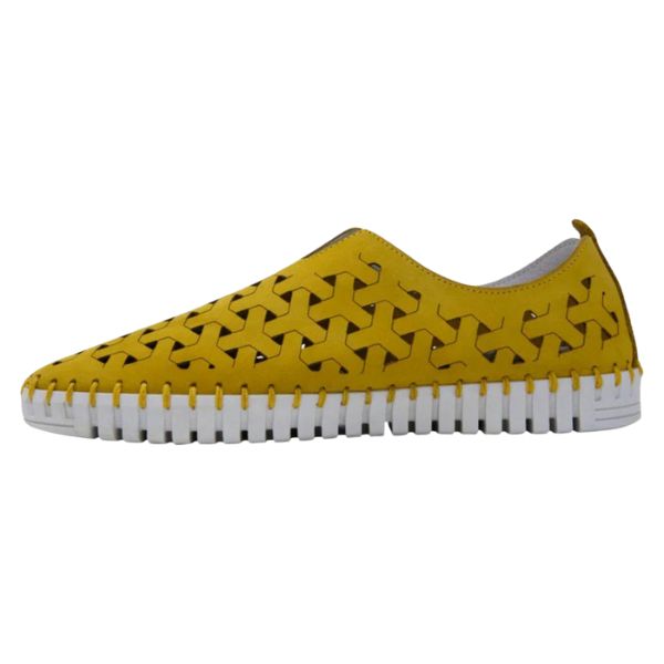 Eric Michael Inez Women’s Leather Platform Slip-On