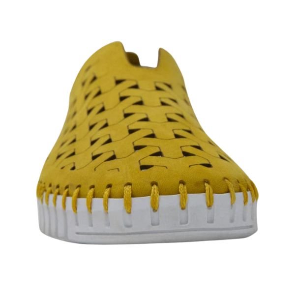 Eric Michael Inez Women’s Leather Platform Slip-On