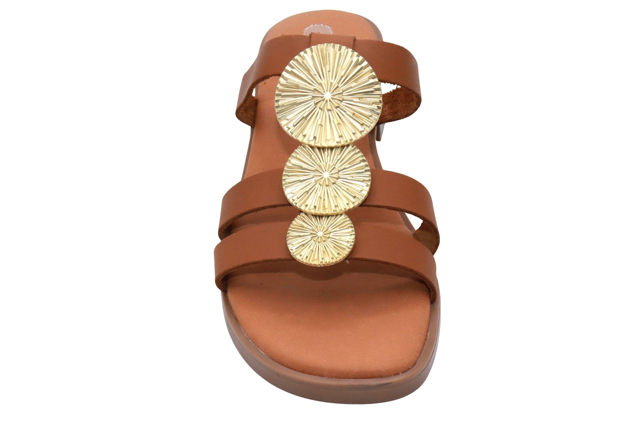 Eric Michael Inka Women’s Leather Slide Sandal