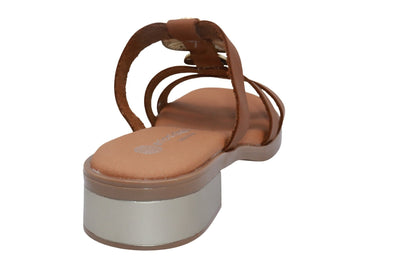 Eric Michael Inka Women’s Leather Slide Sandal