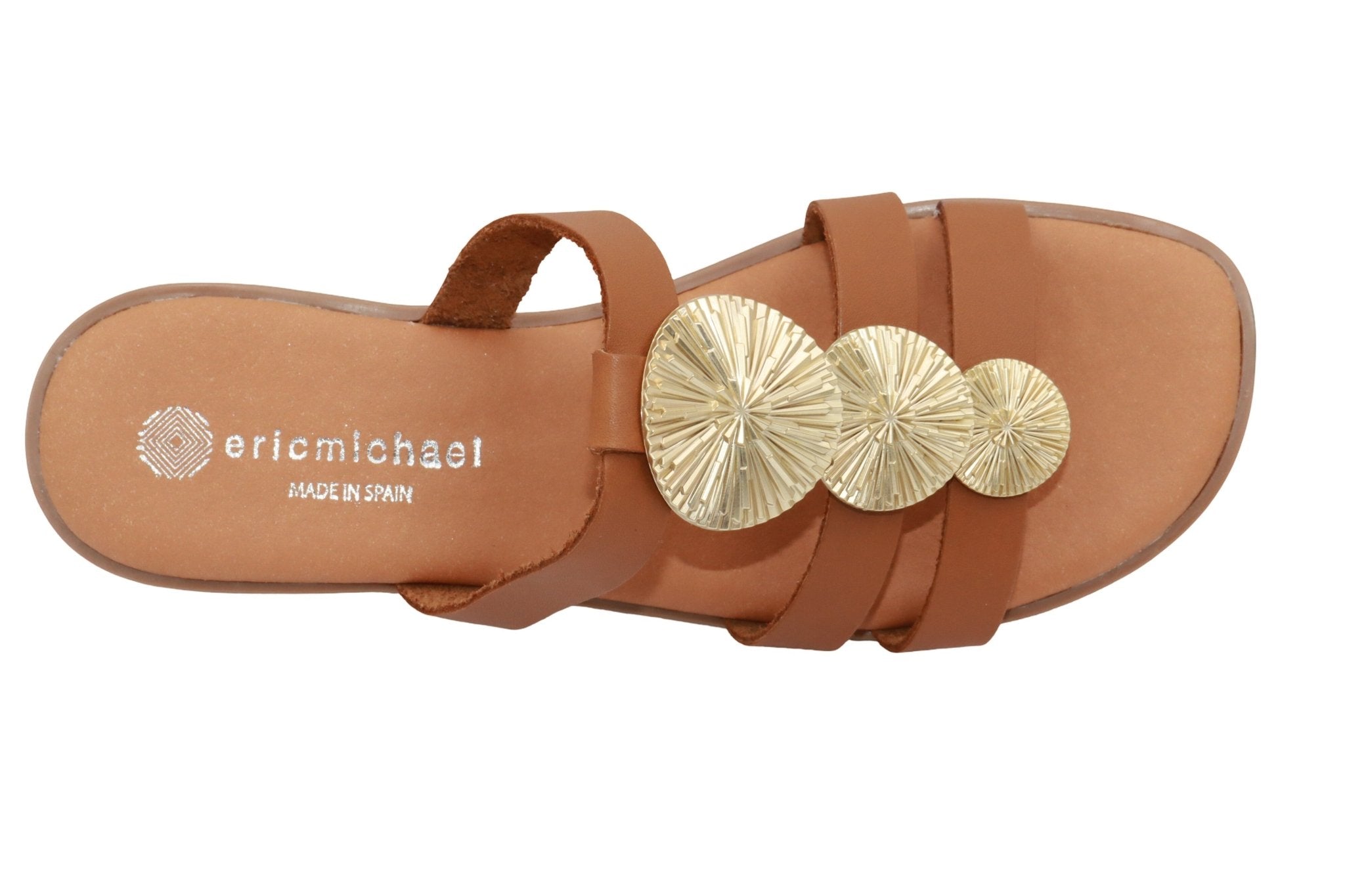 Eric Michael Inka Women’s Leather Slide Sandal