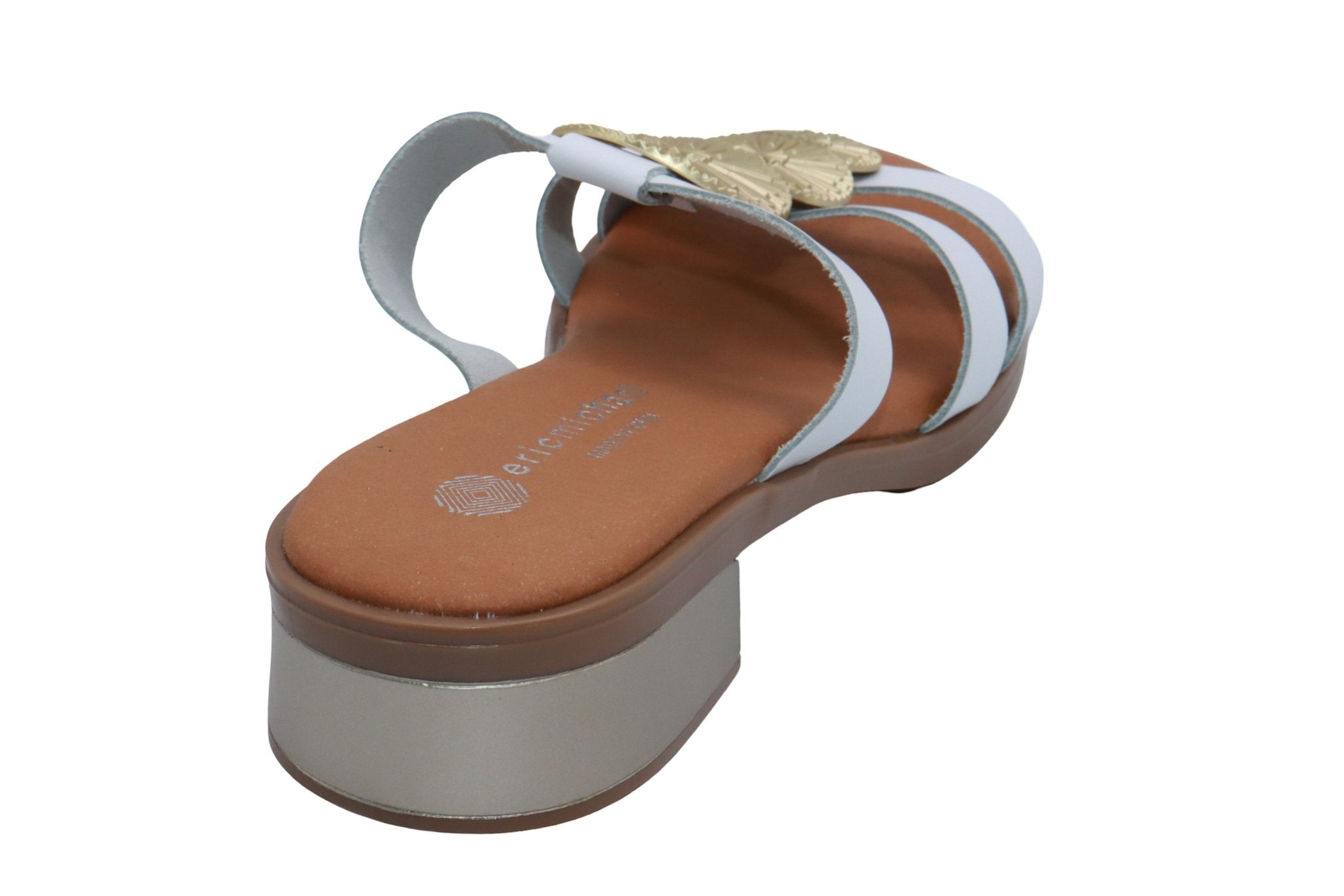 Eric Michael Inka Women’s Leather Slide Sandal