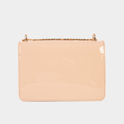 Vinci Leather The Ferrara Cream Patent Leather Handbag – product view 6