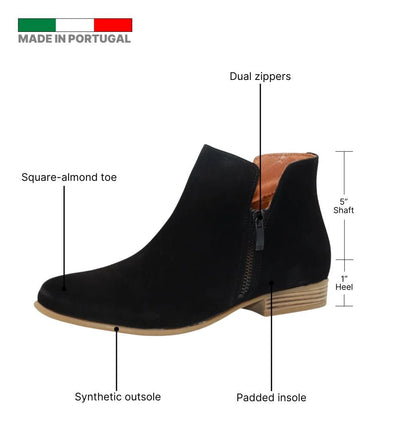 Eric Michael Isabella Leather Ankle Boot