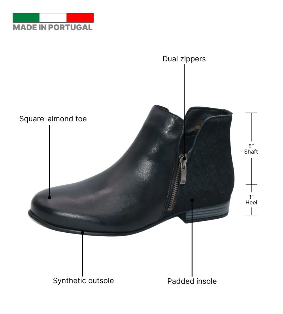 Eric Michael Isabella Leather Ankle Boot