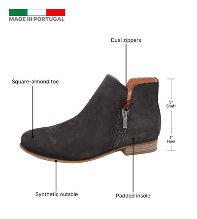Eric Michael Isabella Leather Ankle Boot