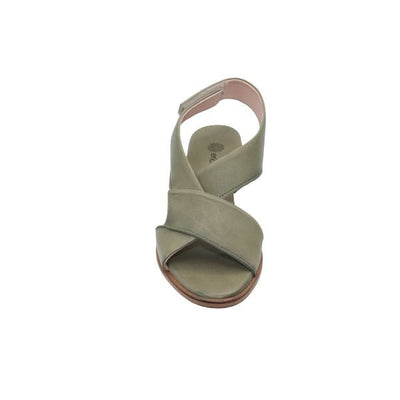 Eric Michael Isla Women’s Nubuck Slingback Block Heel Sandal