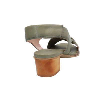 Eric Michael Isla Women’s Nubuck Slingback Block Heel Sandal