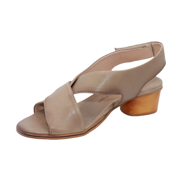 Eric Michael Isla Women’s Nubuck Slingback Block Heel Sandal