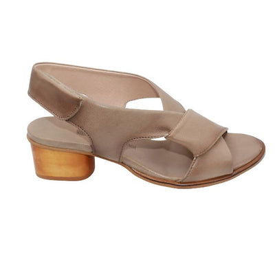 Eric Michael Isla Women’s Nubuck Slingback Block Heel Sandal