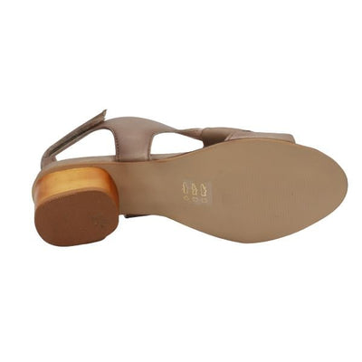 Eric Michael Isla Women’s Nubuck Slingback Block Heel Sandal
