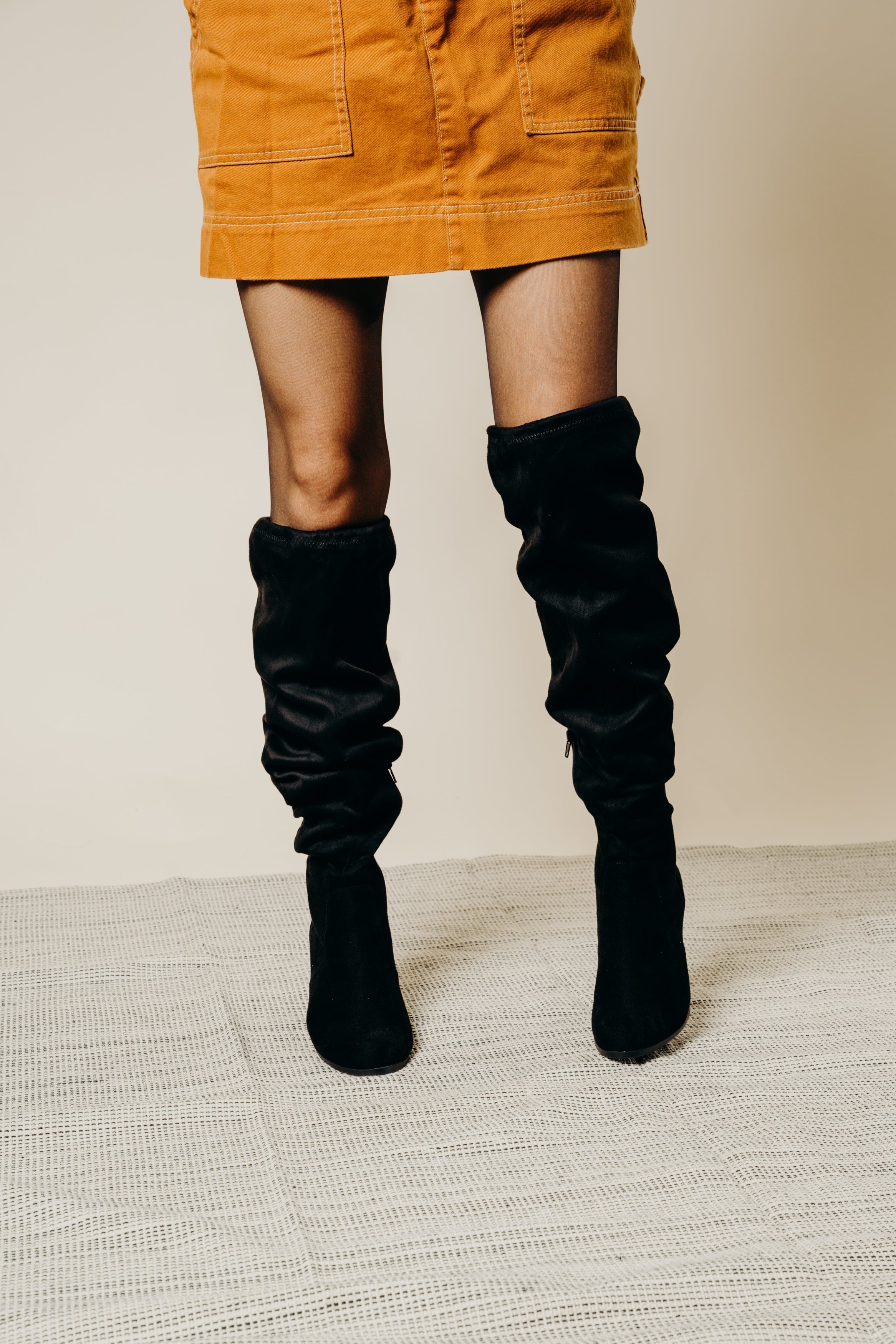 Aspen | Black Suede