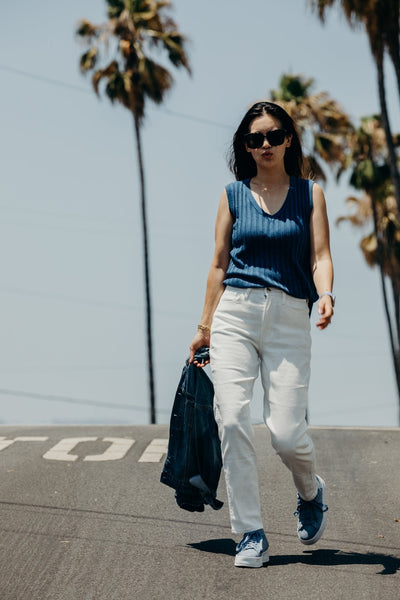 Hero | Dusty Blue Suede
