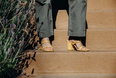 Stormi | Yellow Suede