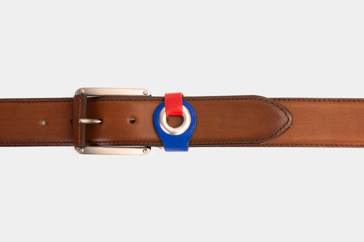 Vinci Leather The Jackie Tan Leather Belt – product view 2