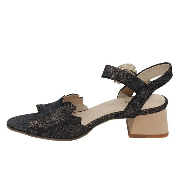 Eric Michael Jade Scalloped Wedge Sandal
