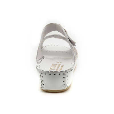 Jen Women’s Leather Comfort Slide Sandal