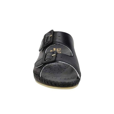 Jen Classic Leather Slide
