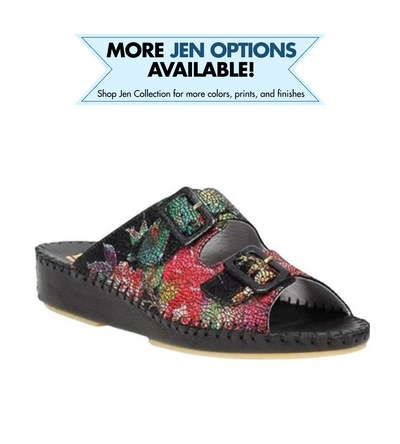 Jen Classic Leather Slide