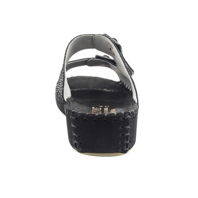 Jen Animal Print Leather Slide