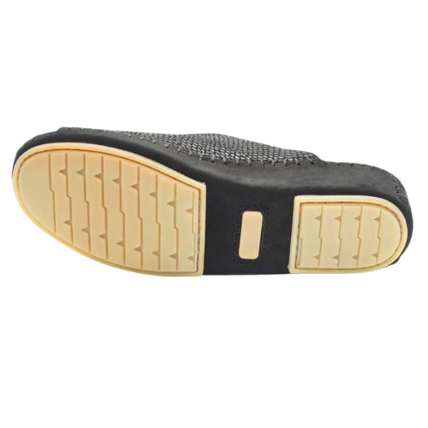 Jen Animal Print Leather Slide