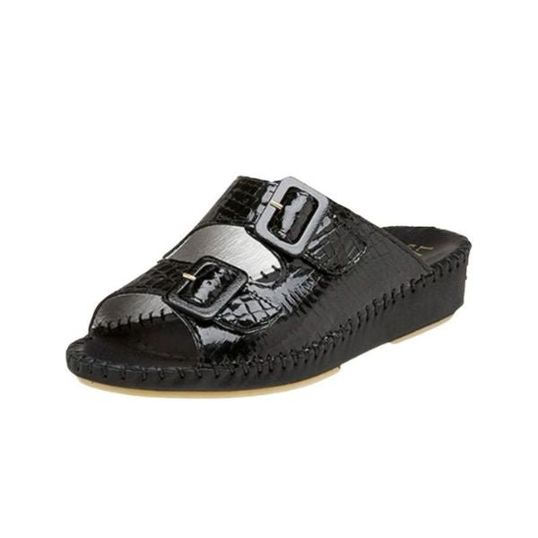 Jen Classic Leather Slide