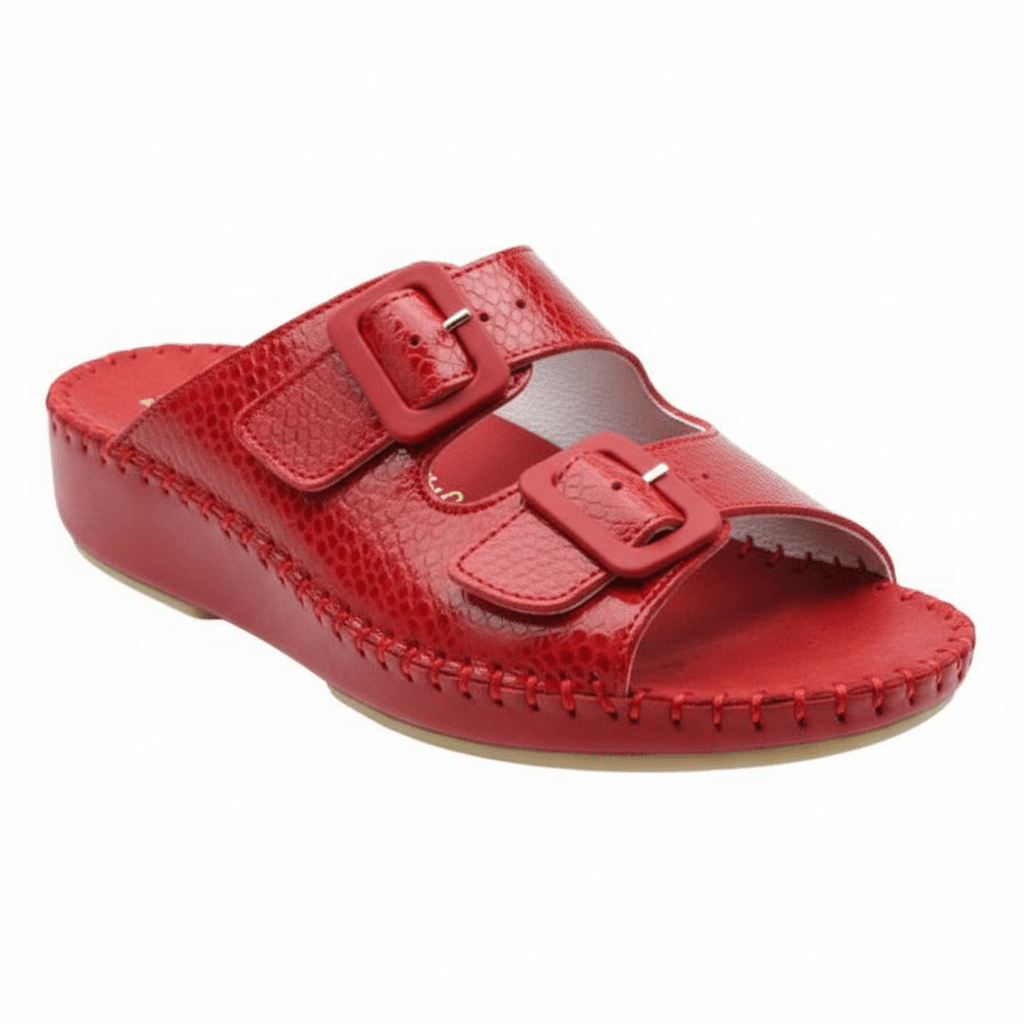 Jen Classic Leather Slide