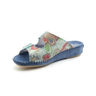 Jen Women’s Leather Comfort Slide Sandal