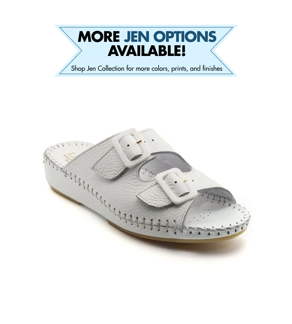 Jen Classic Leather Slide