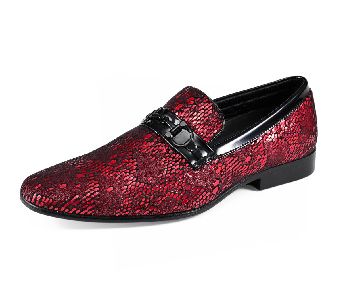 Amali Julian Red Slippers — product view 1