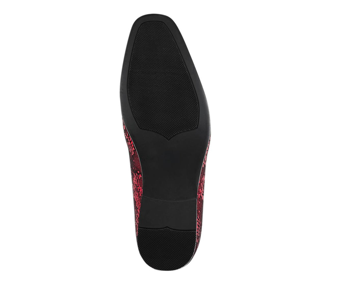 Amali Julian Red Slippers — product view 6