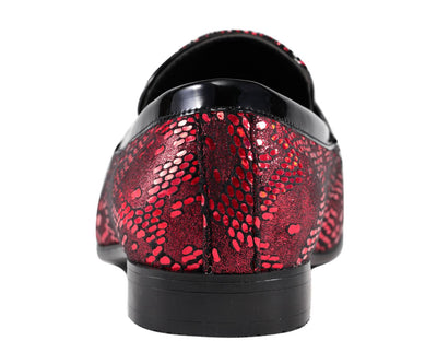 Amali Julian Red Slippers — product view 5