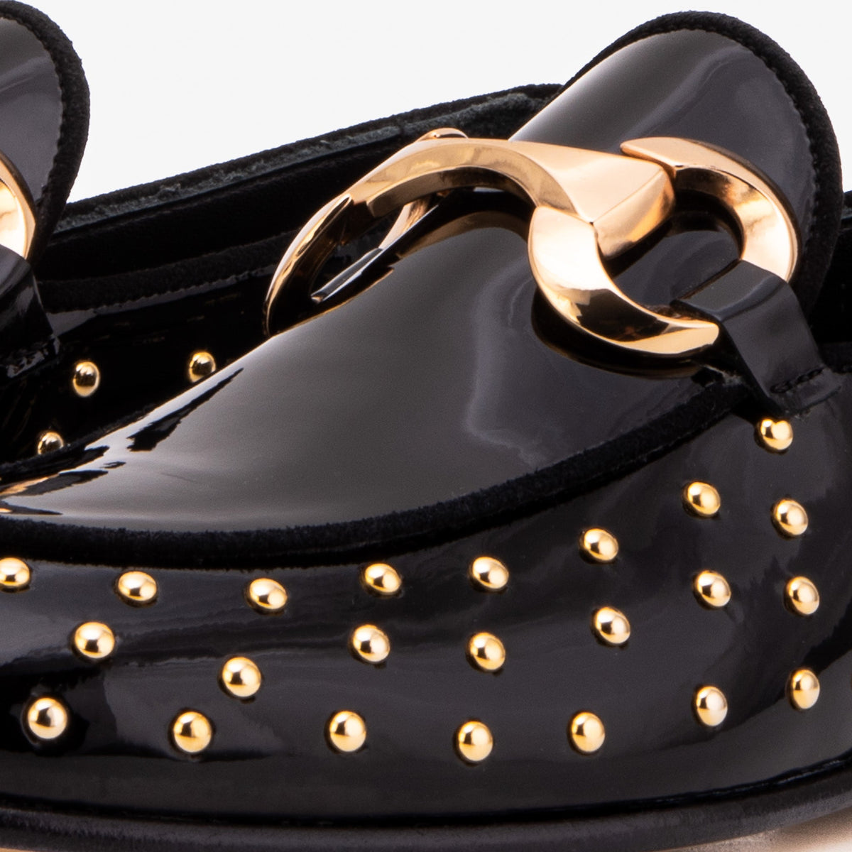 Vinci Leather The Jupiter  Shoe Black Spike Leather  Bit Dress Loafer Limited Edition Women  Shoe – product view 4