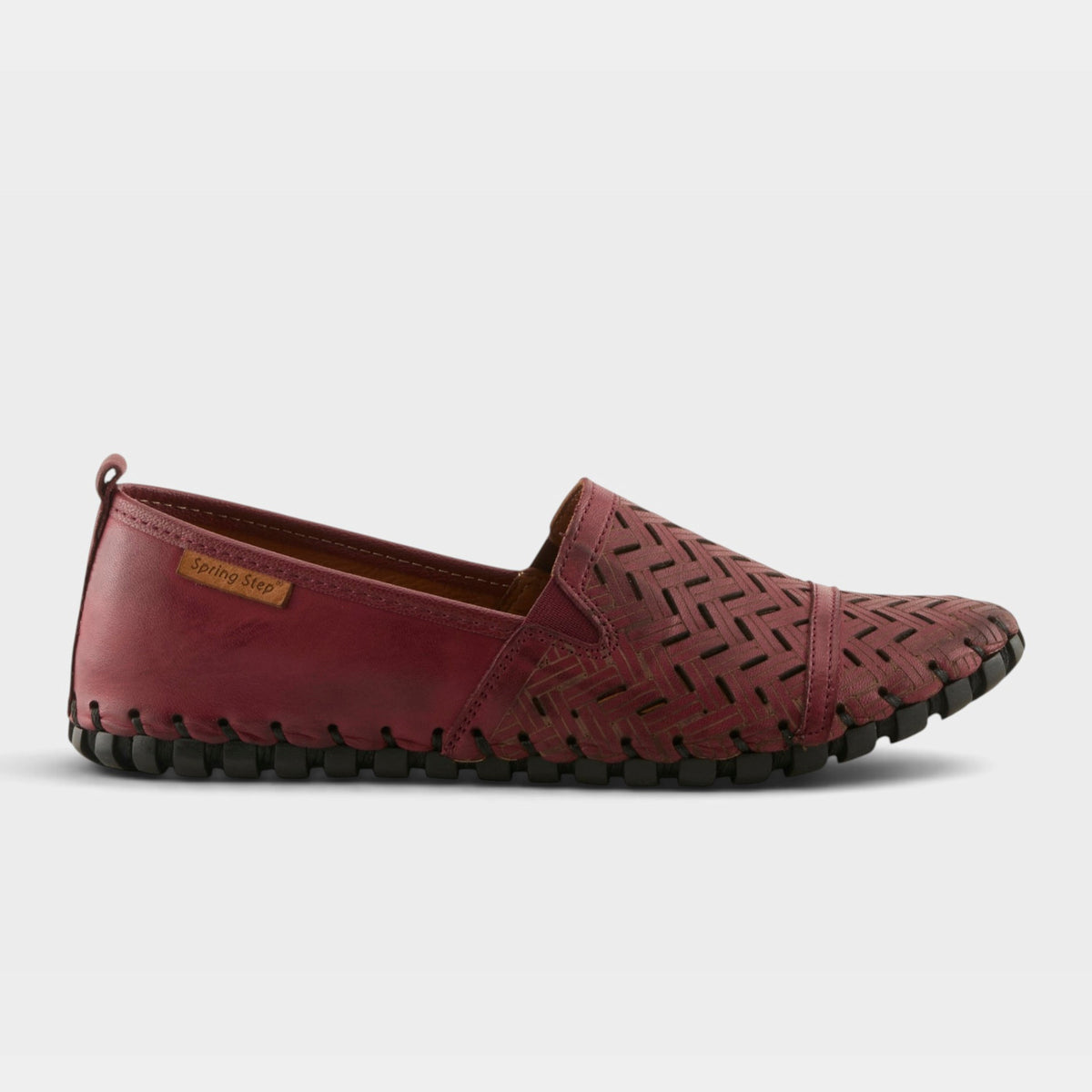 Spring Step Kapri Slip-On Shoes — BORDEAUX / EU 36 / 5.5 - 6