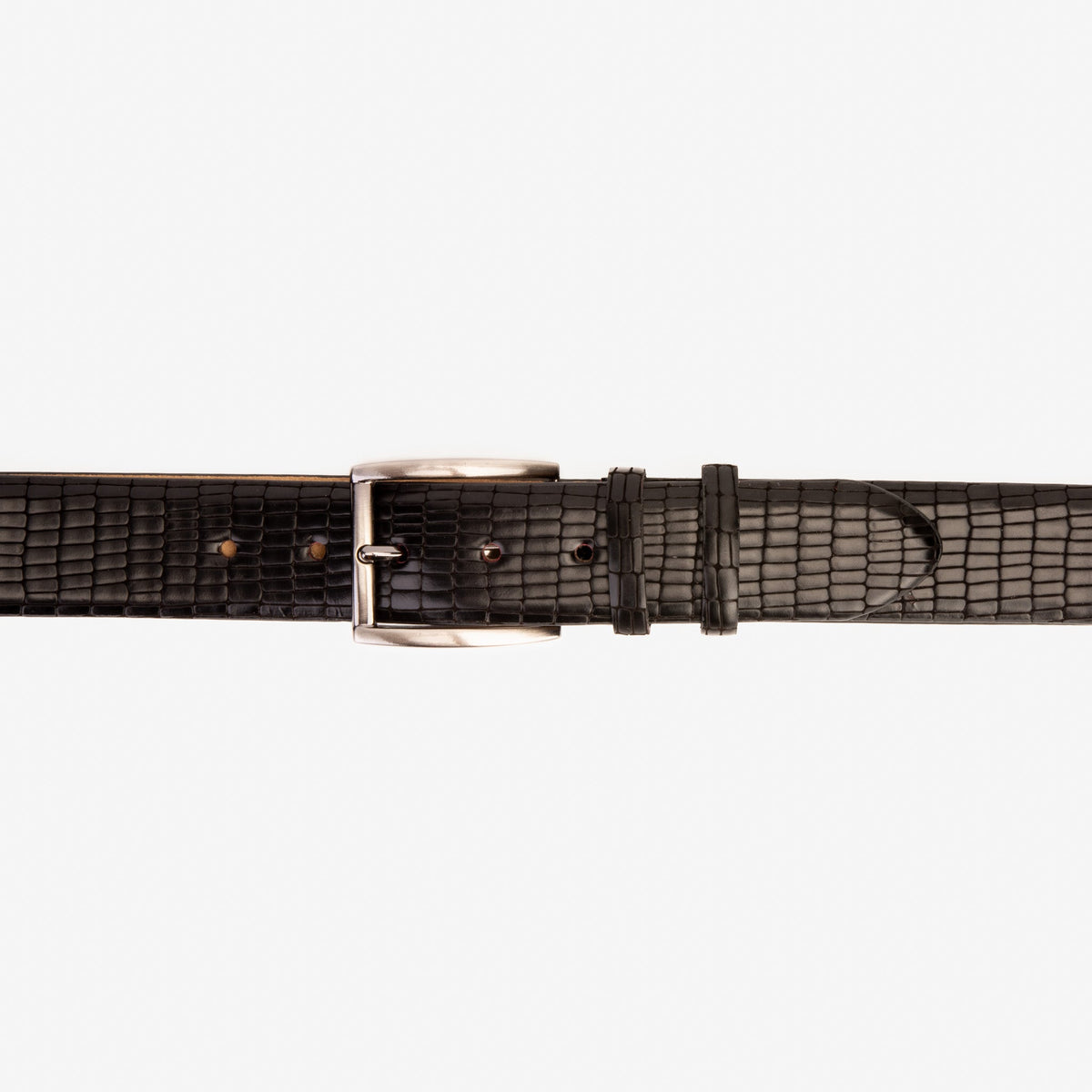 Vinci Leather The Empire Black Leather Belt – product view 3