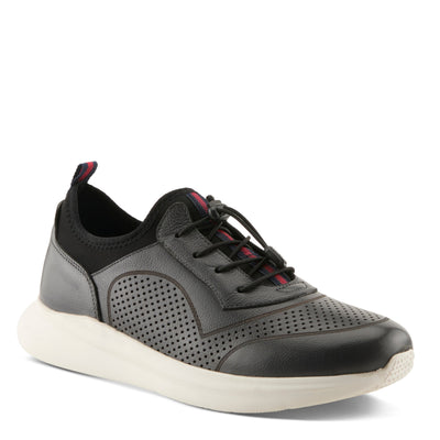 Spring Step SPRING STEP MEN KRISS SNEAKERS sneaker in charcoal with comfortable everyday design