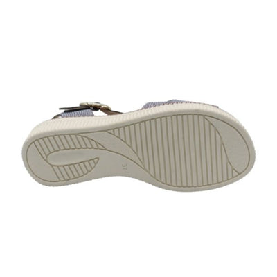 Eric Michael Khloe Strappy Leather Wedge Sandal
