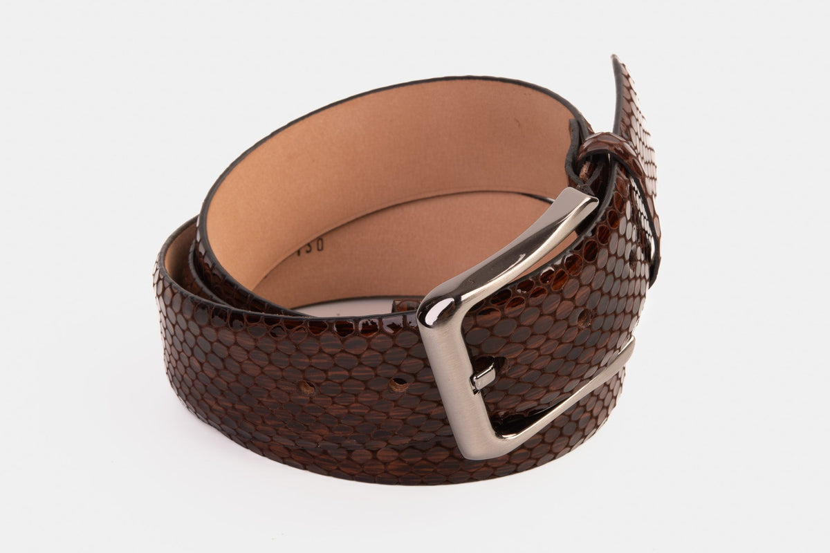 Vinci Leather The King Tan Leather Belt – product view 6