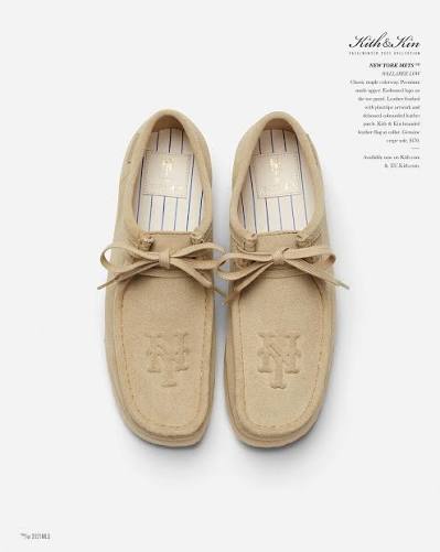 Clarks Originals x Kith x New York Mets Wallabee Low – Men's Maple Suede – 26166615
