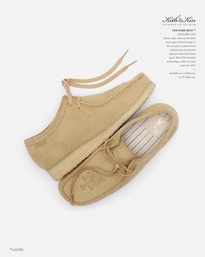 Clarks Originals x Kith x New York Mets Wallabee Low – Men's Maple Suede – 26166615