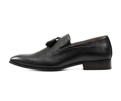Amali Kurt Black Slippers — product view 2
