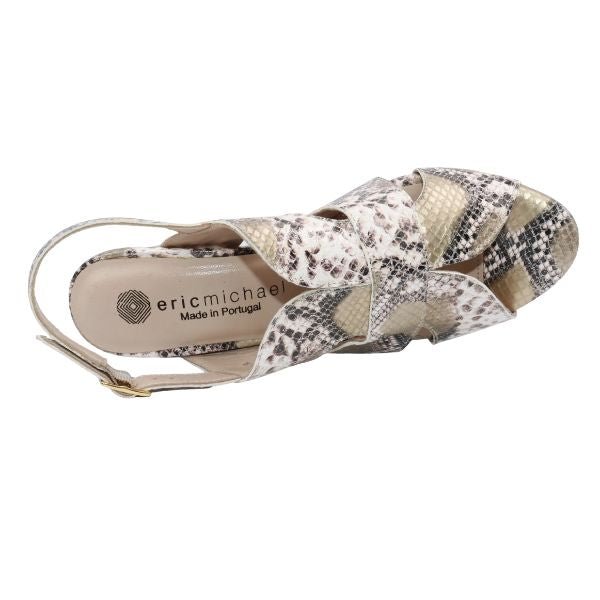 Eric Michael Lark Triple-Strap Adjustable Sandal