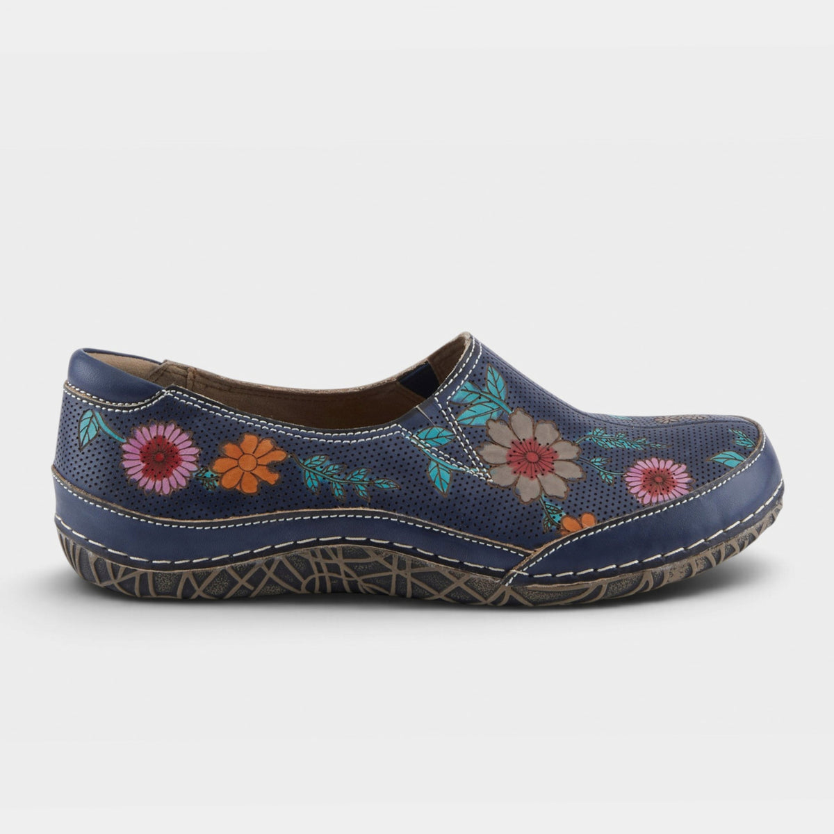 L'Artiste Libora-Delite Loafers — NAVY MULTI / EU 36 / US 5.5 - 6