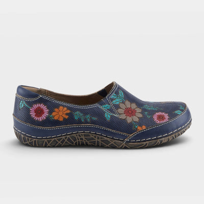 L'Artiste Libora-Delite Loafers — NAVY MULTI / EU 36 / US 5.5 - 6